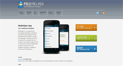 Desktop Screenshot of medhelperapp.com